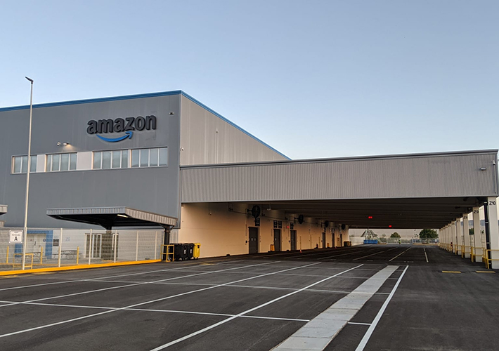 Foto Comienza a operar la nueva estación logística de Amazon en El Puerto de Santa María.